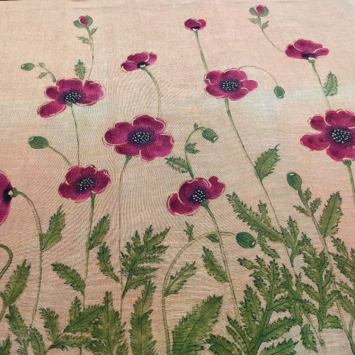 Traditional Wedding Saree Custom Printing Elegant Look